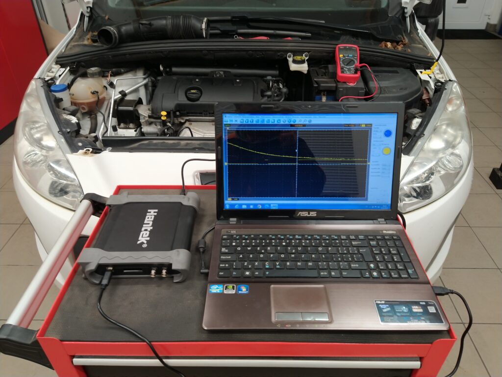 měření osciloskopem měření osciloskopem